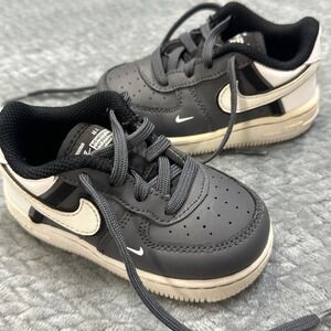 Nike Air Force‎ 1 Toddler Size 6 Low Grey White AF1  Team Nike Sports CI1758-002